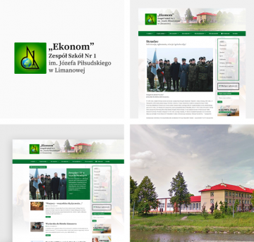 Kompleksowa przebudowa strony internetowej Zespołu Szkół nr 1 w Limanowej