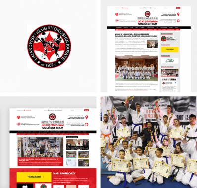 Serwis klubowy dla Limanowskiego Klubu Kyokushin Karate