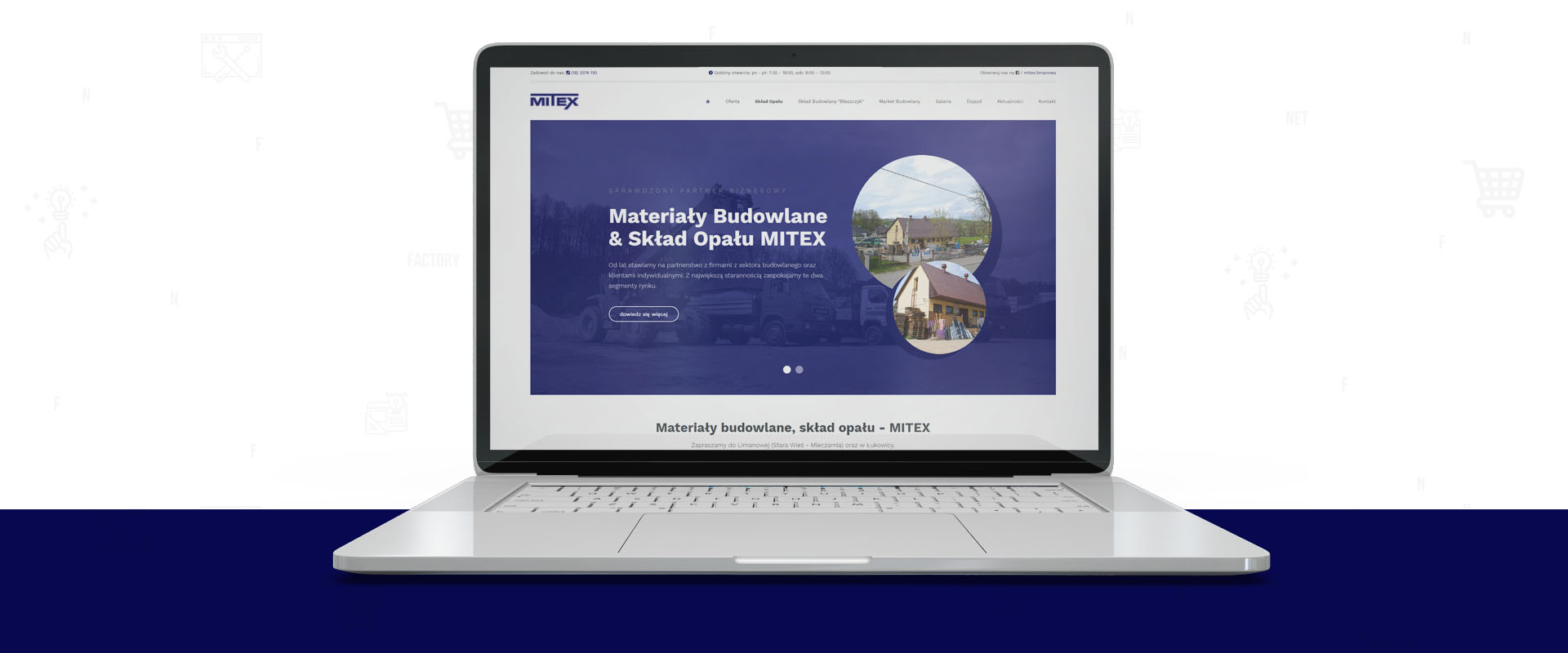 Witryna internetowa dla MITEX
