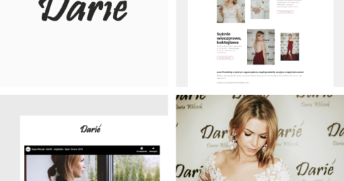 Strona internetowa dla Daria Wilczek, Dariè