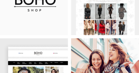 Strona internetowa dla Butiku Boho Shop w Limanowej