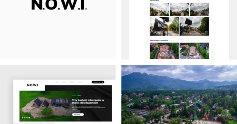 Responsywna strona internetowa dla N.O.W.I. Sp. z o.o. Sp. k.