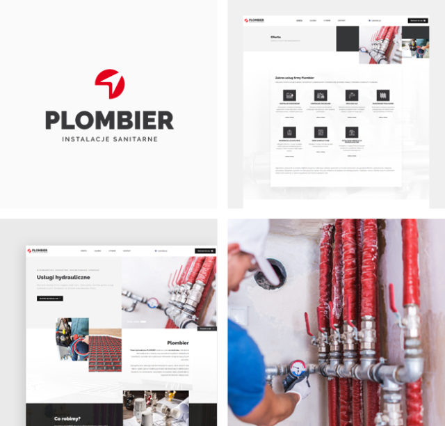 Odświeżona, responsywna strona internetowa dla Plombier