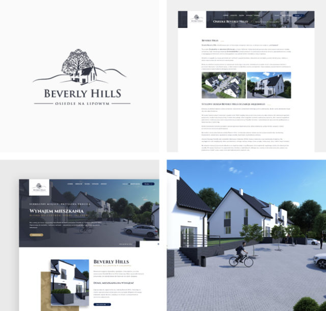 Responsywna strona dla nowego Osiedla na Lipowym „Beverly Hills”