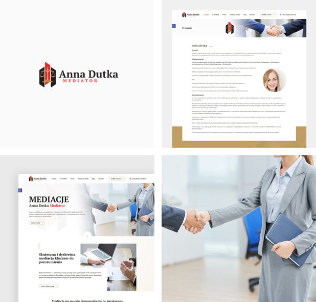 Strona internetowa dla Mediatora Anny Dutka