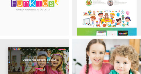 Strona internetowa dla żłobka Fun Kids oraz Klub Malucha