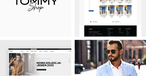 Internetowy sklep odzieżowy TOMMY SHOP